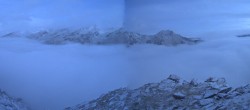 Archived image Webcam View at barrier lake Zufritt in Vinschgau Valley 06:00
