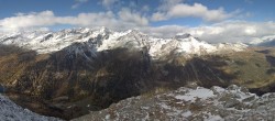 Archived image Webcam View at barrier lake Zufritt in Vinschgau Valley 09:00
