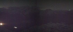 Archived image Webcam View at barrier lake Zufritt in Vinschgau Valley 21:00