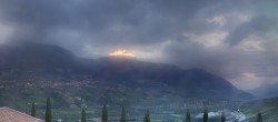 Archiv Foto Webcam Panorama Schenna 19:00