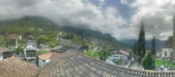 Archived image Webcam Panoramic View of Schenna 13:00