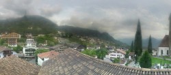 Archived image Webcam Panoramic View of Schenna 19:00