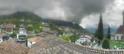 Archiv Foto Webcam Panoramablick Schenna 13:00