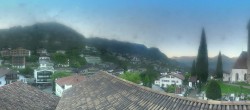 Archived image Webcam Panoramic View of Schenna 05:00