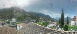 Archived image Webcam Panoramic View of Schenna 09:00
