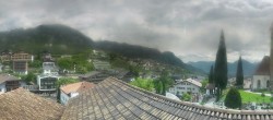 Archived image Webcam Panoramic View of Schenna 13:00