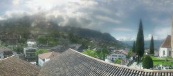 Archived image Webcam Panoramic View of Schenna 09:00