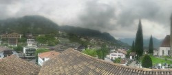 Archived image Webcam Panoramic View of Schenna 13:00
