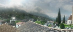 Archived image Webcam Panoramic View of Schenna 09:00