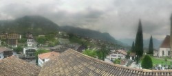 Archived image Webcam Panoramic View of Schenna 13:00