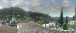 Archived image Webcam Panoramic View of Schenna 05:00