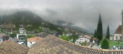Archived image Webcam Panoramic View of Schenna 13:00