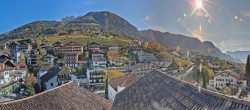 Archived image Webcam Panoramic View of Schenna 09:00