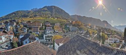 Archived image Webcam Panoramic View of Schenna 09:00
