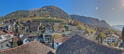 Archived image Webcam Panoramic View of Schenna 11:00