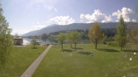 Archiv Foto Webcam am Strandbad Hermagor am Pressegger See in Kärnten - Österreich. 09:00