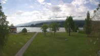 Archiv Foto Webcam am Strandbad Hermagor am Pressegger See in Kärnten - Österreich. 09:00