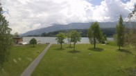 Archiv Foto Webcam am Strandbad Hermagor am Pressegger See in Kärnten - Österreich. 11:00