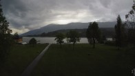 Archiv Foto Webcam am Strandbad Hermagor am Pressegger See in Kärnten - Österreich. 17:00