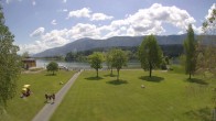 Archiv Foto Webcam am Strandbad Hermagor am Pressegger See in Kärnten - Österreich. 11:00