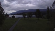 Archiv Foto Webcam am Strandbad Hermagor am Pressegger See in Kärnten - Österreich. 19:00