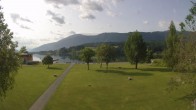 Archiv Foto Webcam am Strandbad Hermagor am Pressegger See in Kärnten - Österreich. 07:00