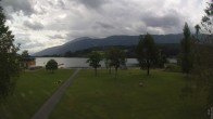 Archiv Foto Webcam am Strandbad Hermagor am Pressegger See in Kärnten - Österreich. 09:00