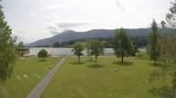 Archiv Foto Webcam am Strandbad Hermagor am Pressegger See in Kärnten - Österreich. 11:00