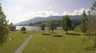 Archiv Foto Webcam am Strandbad Hermagor am Pressegger See in Kärnten - Österreich. 09:00