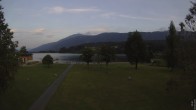 Archiv Foto Webcam am Strandbad Hermagor am Pressegger See in Kärnten - Österreich. 19:00