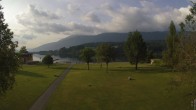 Archiv Foto Webcam am Strandbad Hermagor am Pressegger See in Kärnten - Österreich. 06:00