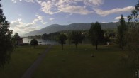 Archiv Foto Webcam am Strandbad Hermagor am Pressegger See in Kärnten - Österreich. 06:00