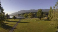 Archiv Foto Webcam am Strandbad Hermagor am Pressegger See in Kärnten - Österreich. 05:00