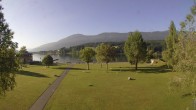 Archiv Foto Webcam am Strandbad Hermagor am Pressegger See in Kärnten - Österreich. 06:00