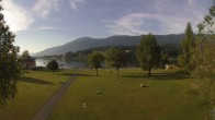 Archiv Foto Webcam am Strandbad Hermagor am Pressegger See in Kärnten - Österreich. 06:00