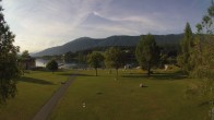 Archiv Foto Webcam am Strandbad Hermagor am Pressegger See in Kärnten - Österreich. 06:00