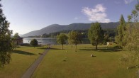 Archiv Foto Webcam am Strandbad Hermagor am Pressegger See in Kärnten - Österreich. 06:00