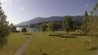 Archiv Foto Webcam am Strandbad Hermagor am Pressegger See in Kärnten - Österreich. 07:00