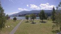 Archiv Foto Webcam am Strandbad Hermagor am Pressegger See in Kärnten - Österreich. 11:00