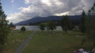 Archiv Foto Webcam am Strandbad Hermagor am Pressegger See in Kärnten - Österreich. 15:00