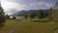 Archiv Foto Webcam am Strandbad Hermagor am Pressegger See in Kärnten - Österreich. 07:00