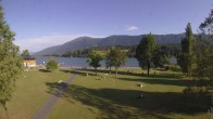 Archiv Foto Webcam am Strandbad Hermagor am Pressegger See in Kärnten - Österreich. 17:00