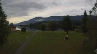 Archiv Foto Webcam am Strandbad Hermagor am Pressegger See in Kärnten - Österreich. 07:00