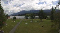 Archiv Foto Webcam am Strandbad Hermagor am Pressegger See in Kärnten - Österreich. 13:00