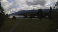 Archiv Foto Webcam am Strandbad Hermagor am Pressegger See in Kärnten - Österreich. 17:00