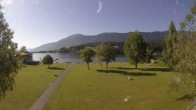 Archiv Foto Webcam am Strandbad Hermagor am Pressegger See in Kärnten - Österreich. 07:00