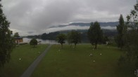 Archiv Foto Webcam am Strandbad Hermagor am Pressegger See in Kärnten - Österreich. 06:00