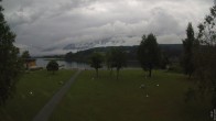 Archiv Foto Webcam am Strandbad Hermagor am Pressegger See in Kärnten - Österreich. 07:00