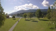 Archiv Foto Webcam am Strandbad Hermagor am Pressegger See in Kärnten - Österreich. 09:00