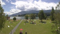 Archived image Webcam View of Lake Pressegger See 11:00